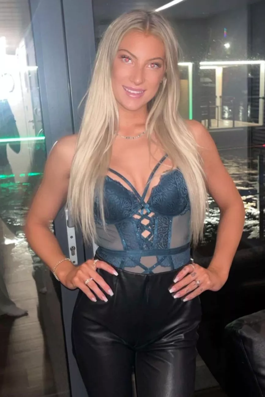 leather transforms me into a classy lady