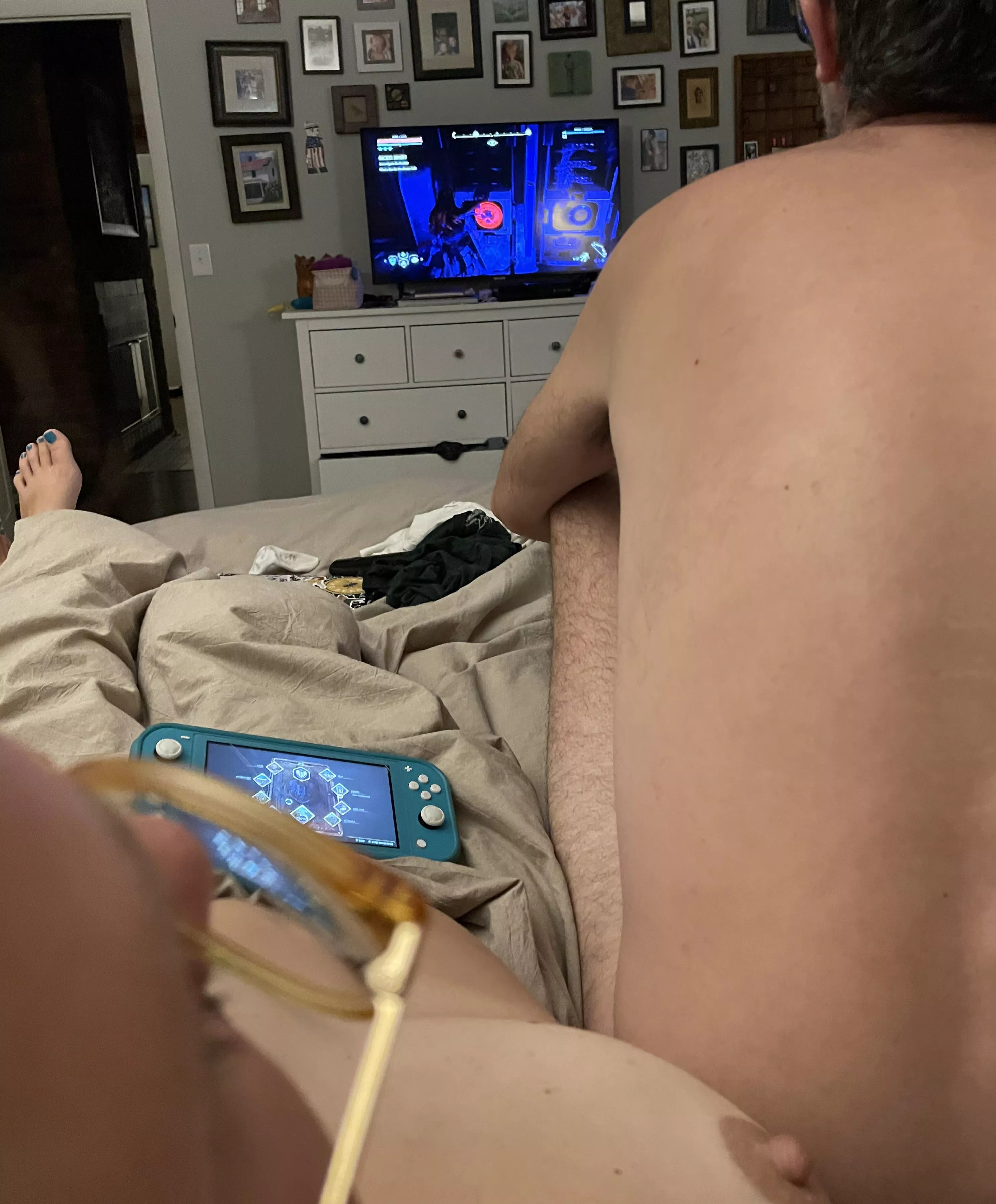 Sometimes you just need a bit of quality game time. [m,f]