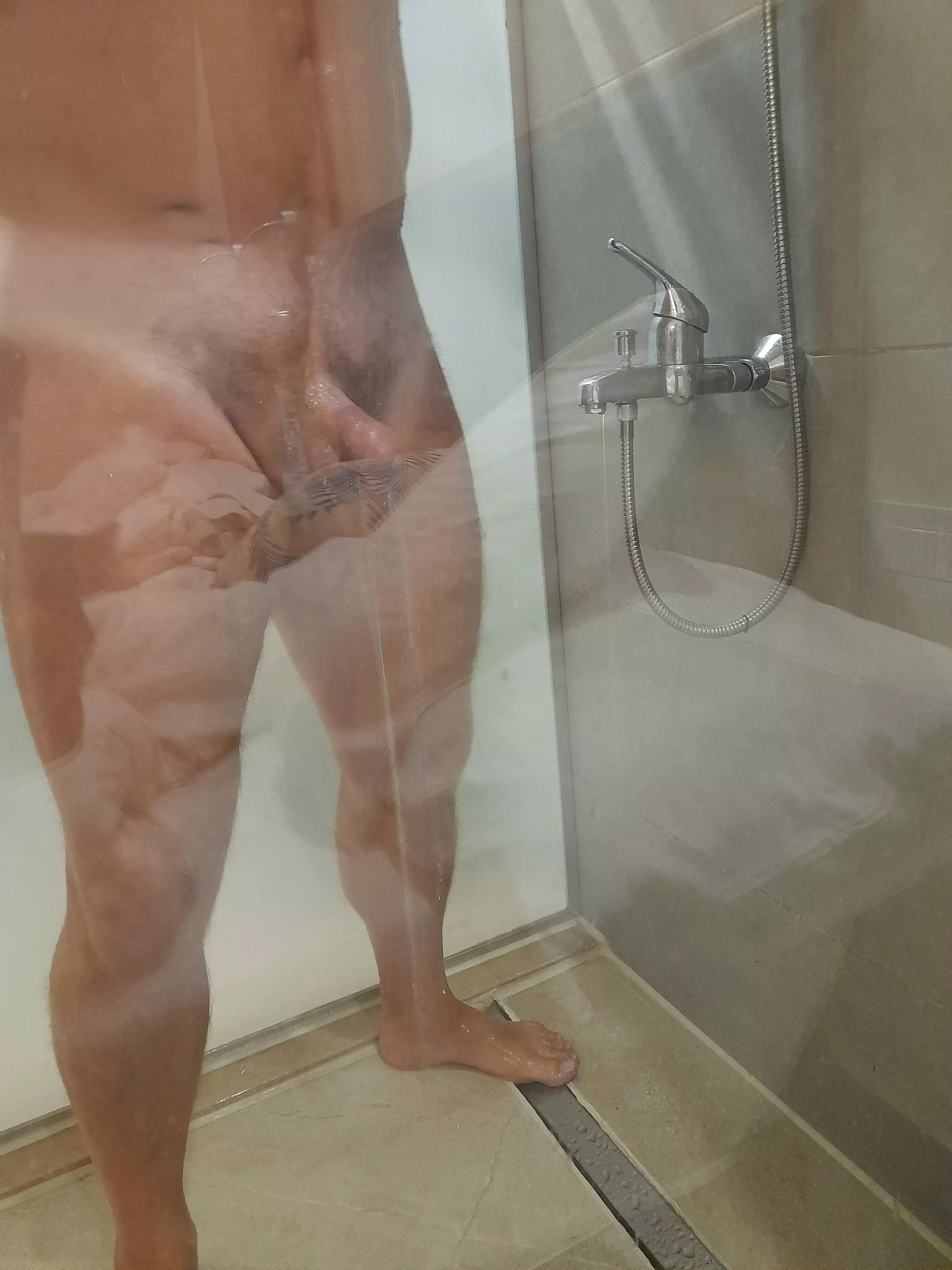 Unusual hotel room ensuite!