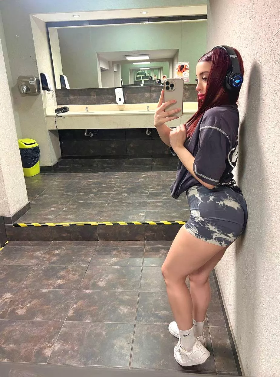 You should be the one taking them off of me after the gym