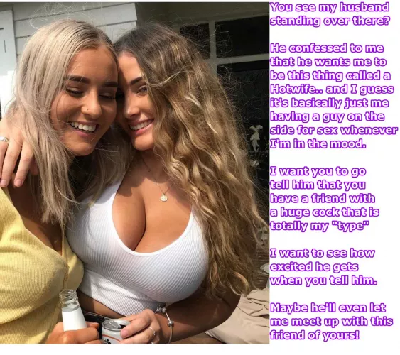 He’s going to be very excited 😈