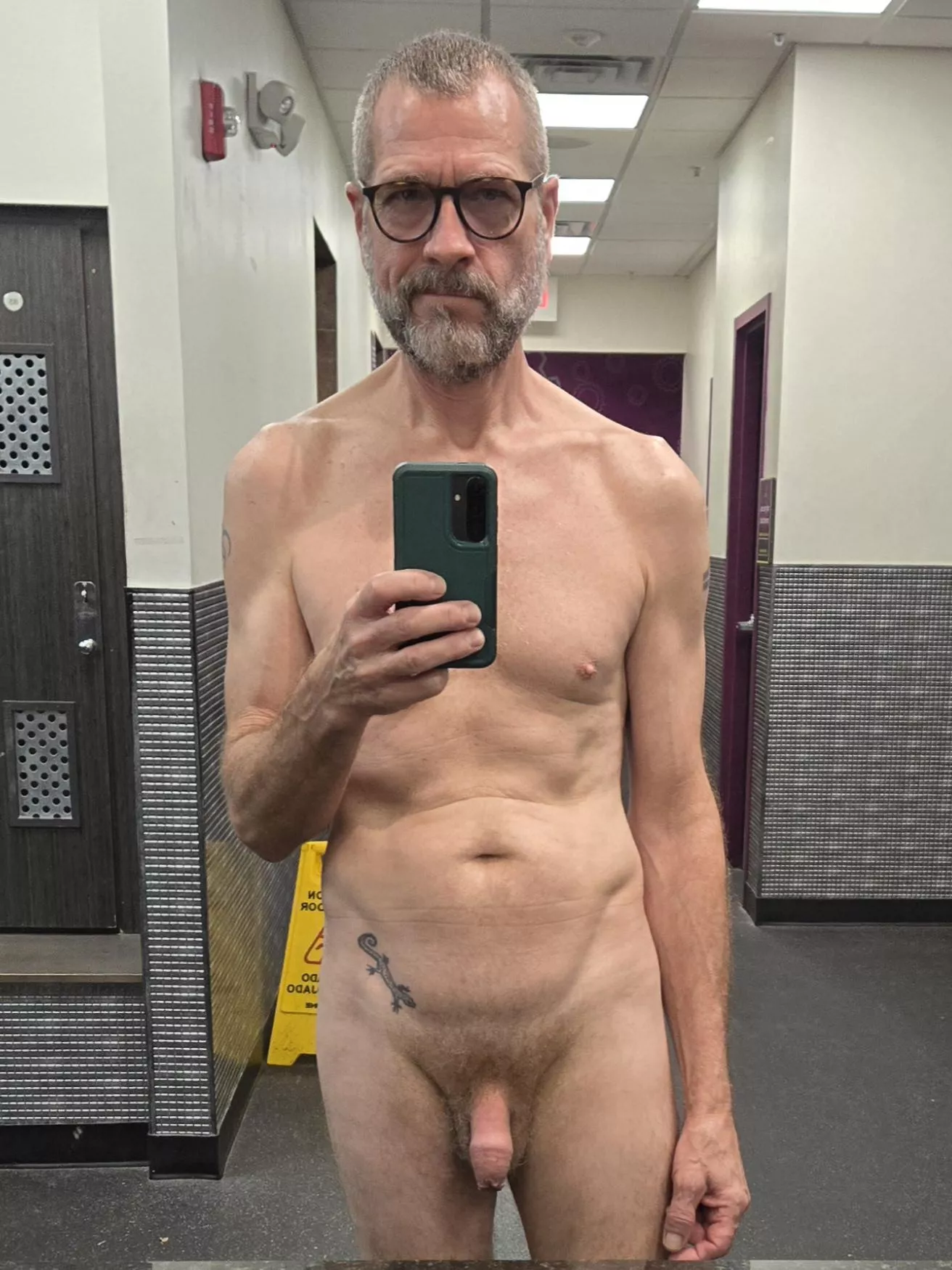 How do my new glasses look? [59]