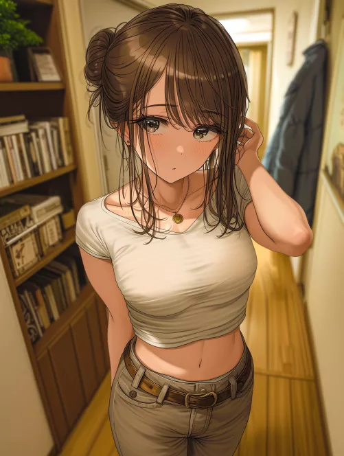 Invited to her Apartment 