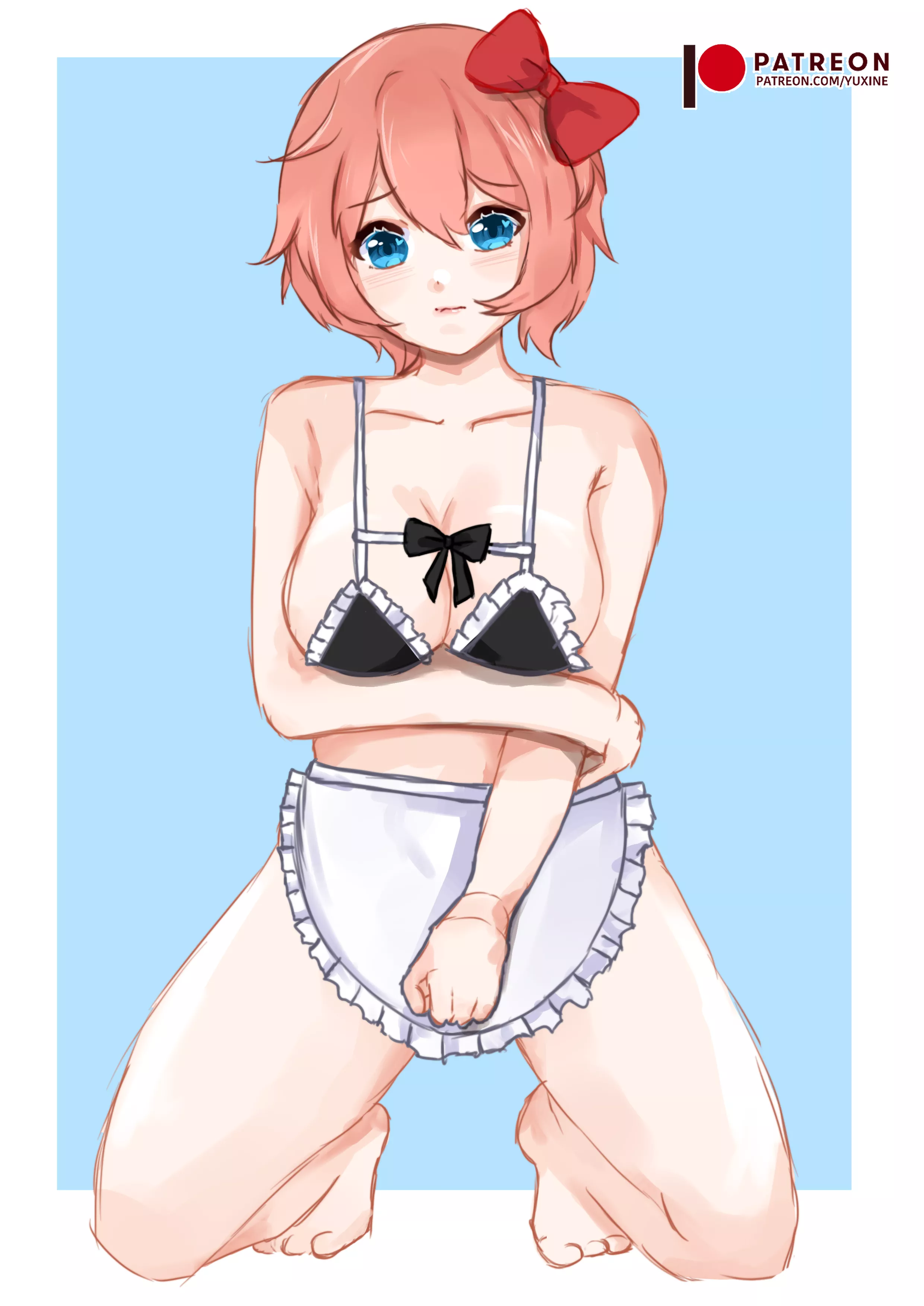 (OC) Maid Sayori (IG/X: @yuuxine)