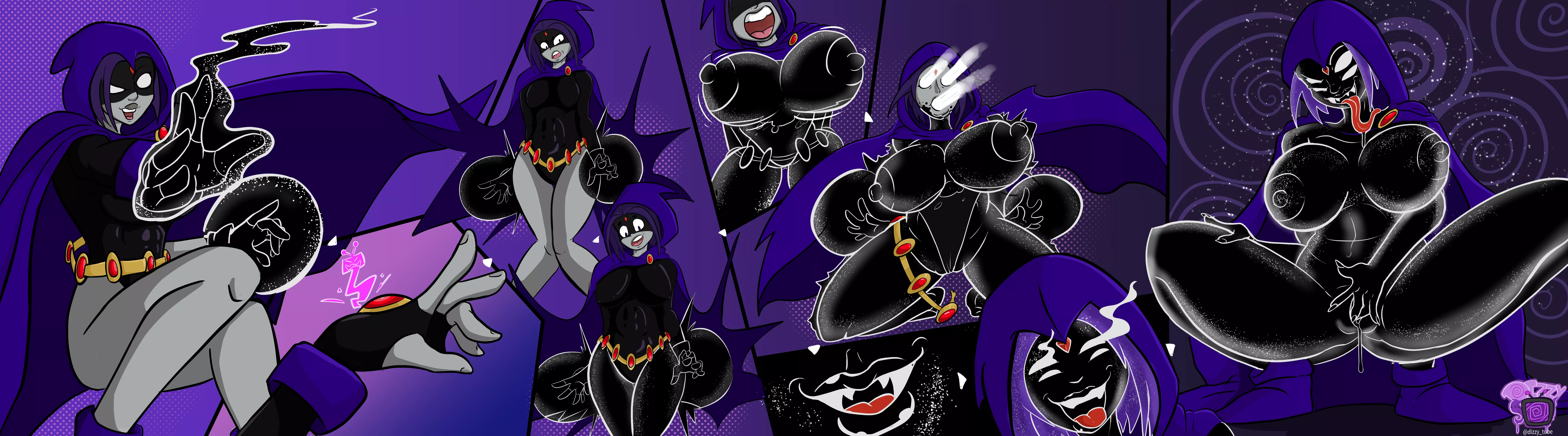 Raven Overwhelmed (DC, Energy Creature, TF)