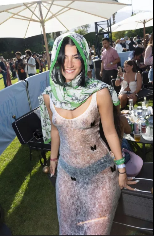 See through at festival