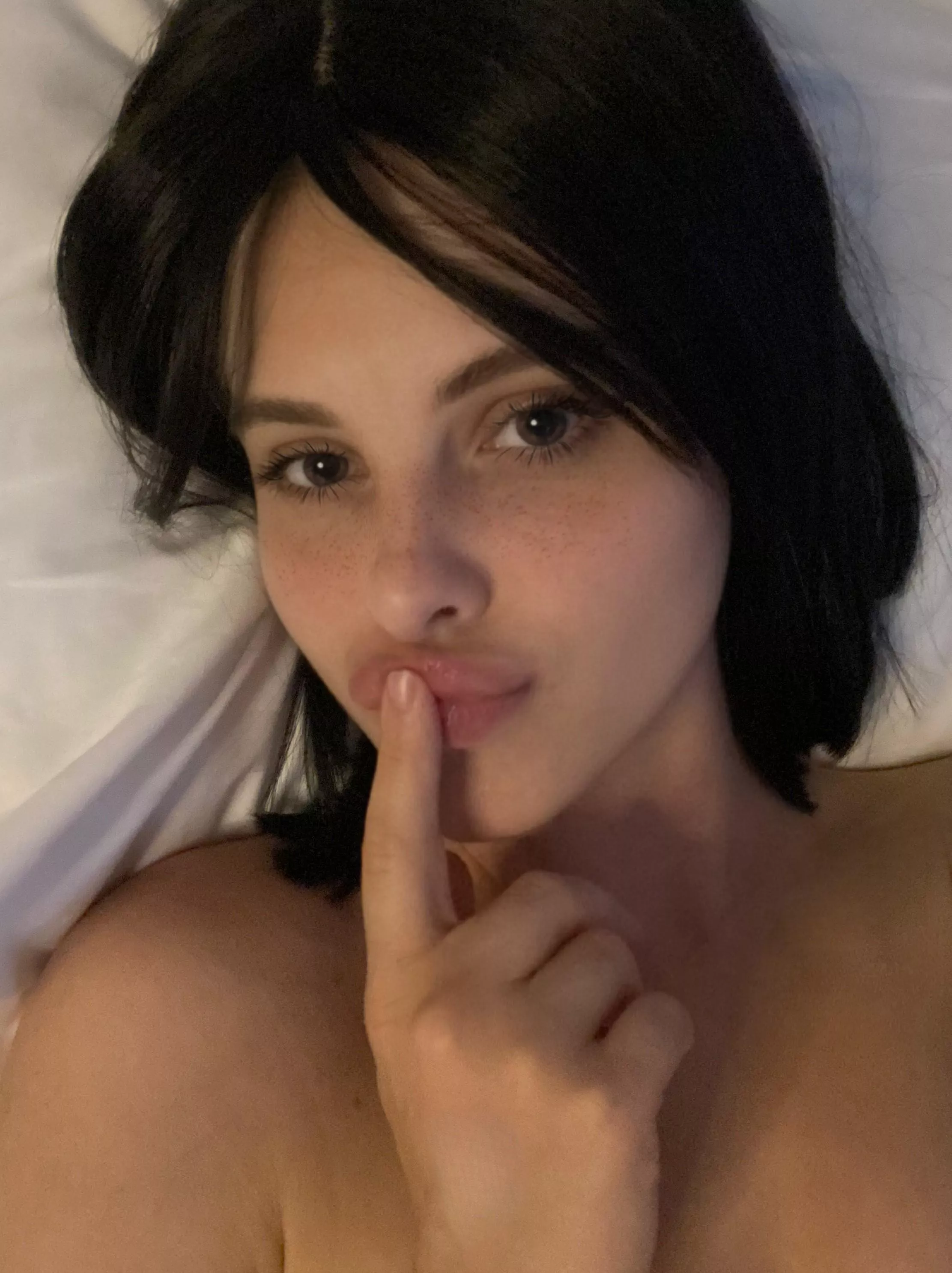 would you be happy if I woke up with you on the next pillow?