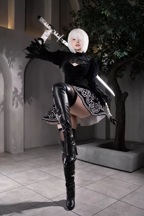 2B cosplay by Neyrodesu