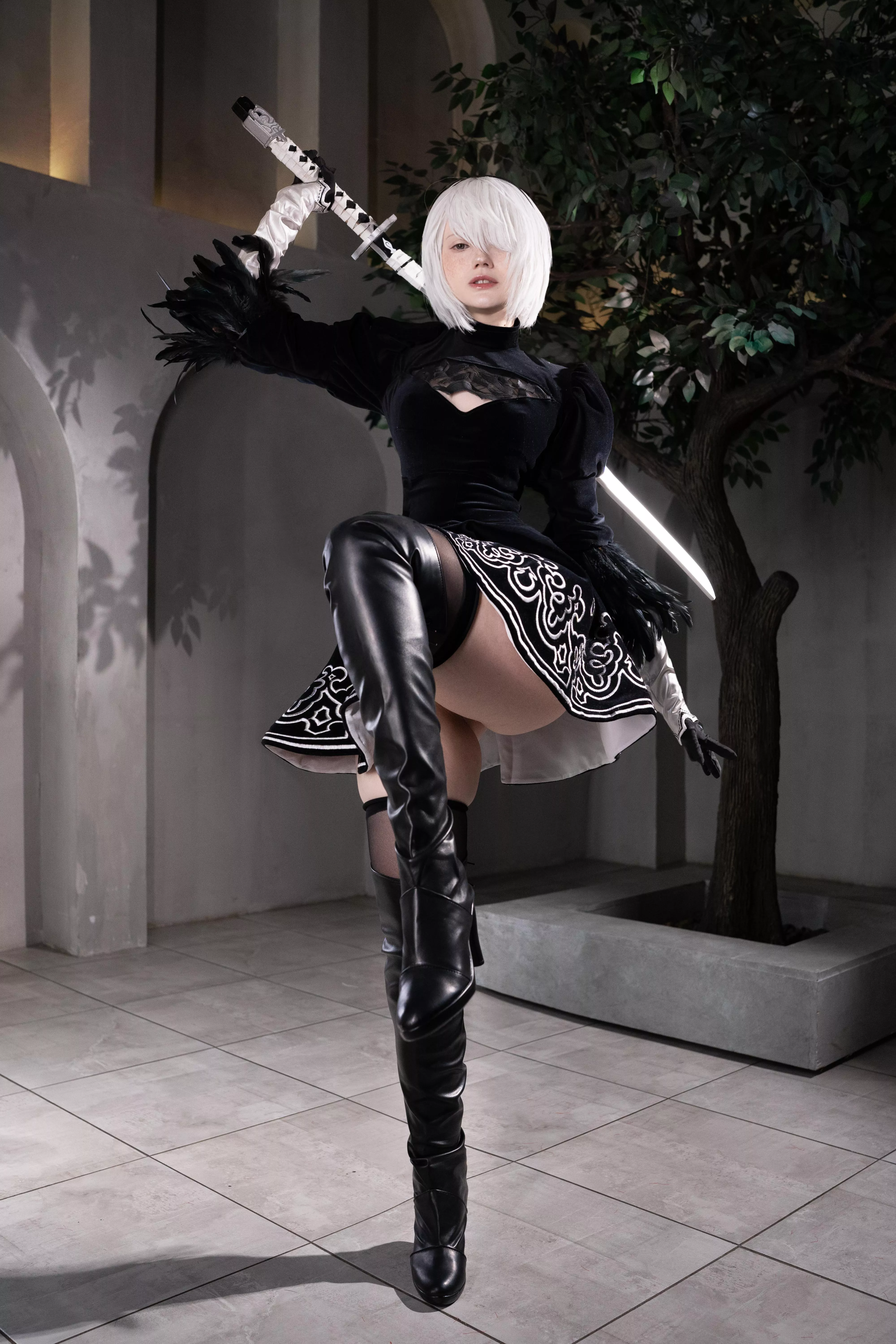 2B cosplay by Neyrodesu