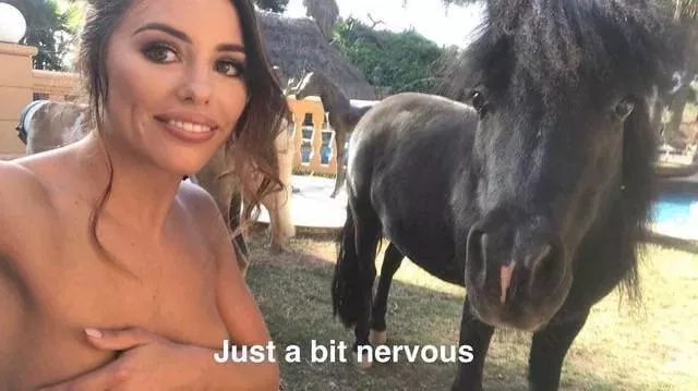 A girl and her horse 