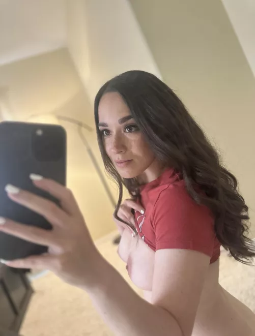 I curled my hair today and it’s getting so long. 