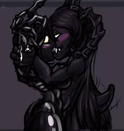 I think I'm the first person to be able to draw a properly normal Siren's kiss. (Maybe someday I'll figure out how to draw Siren's blowjob.)