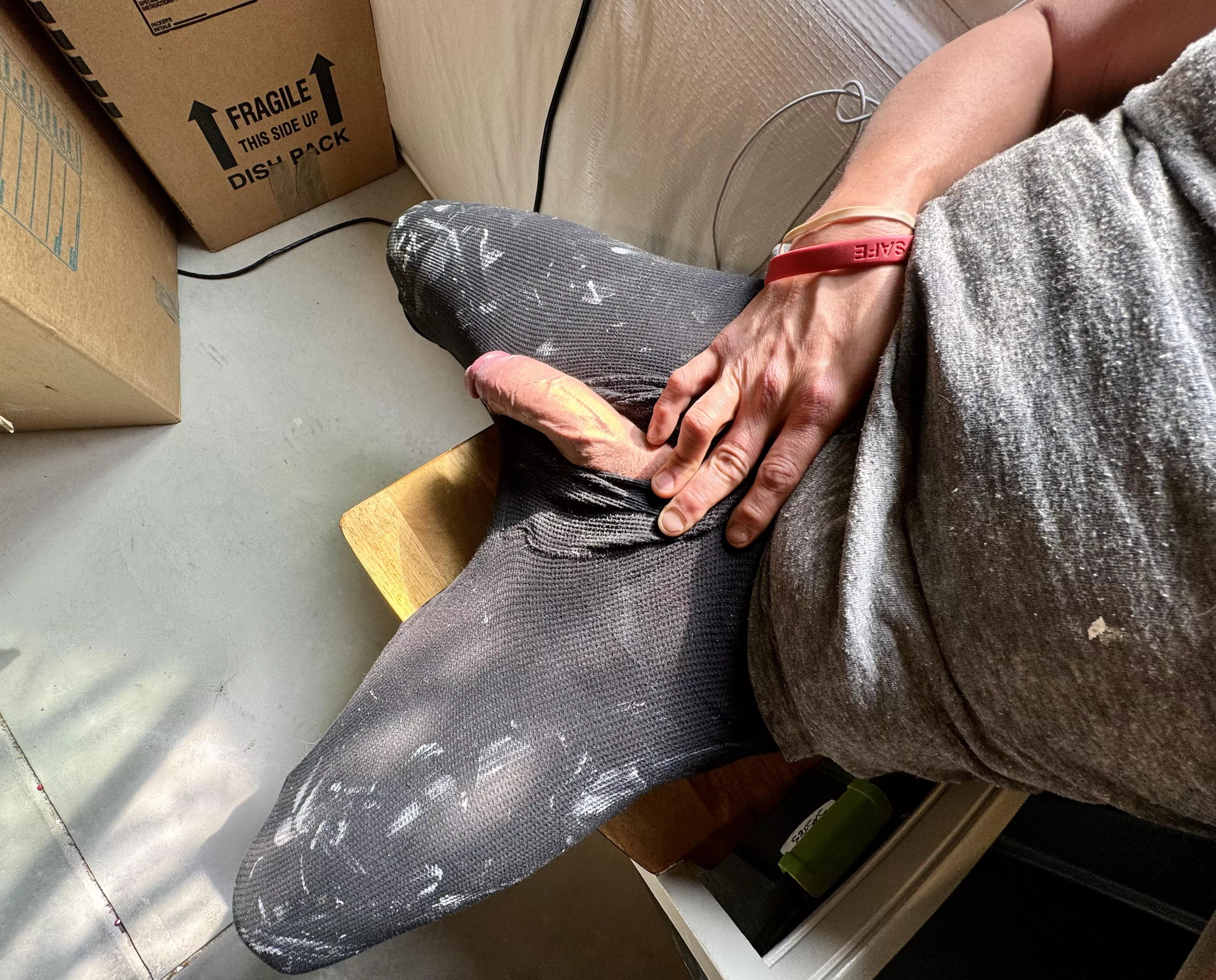 I’m too old [44] to have it out this much. 