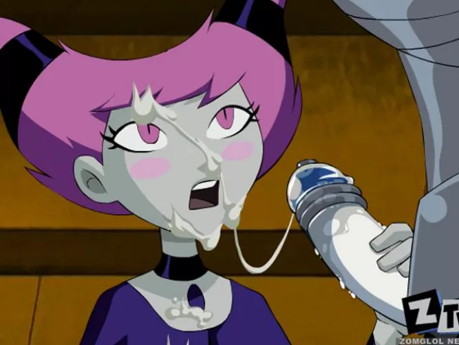 Jinx gets cum on her face (ZTv)