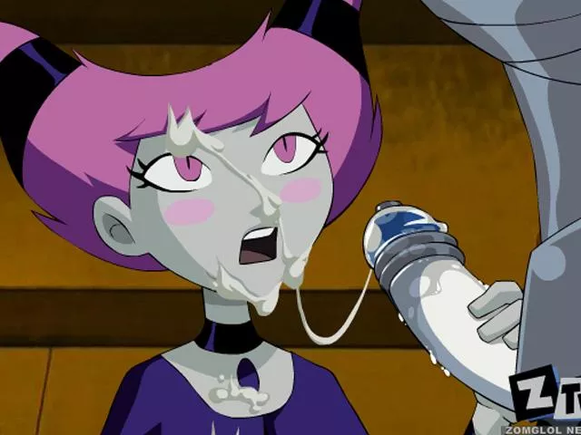 Jinx gets cum on her face (ZTv)