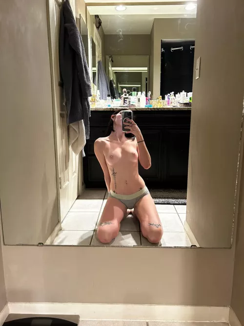 just ask me to get on my knees and you shall receive