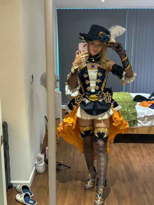 Me as Navia from Genshin Impact (PearllhimePlayful)