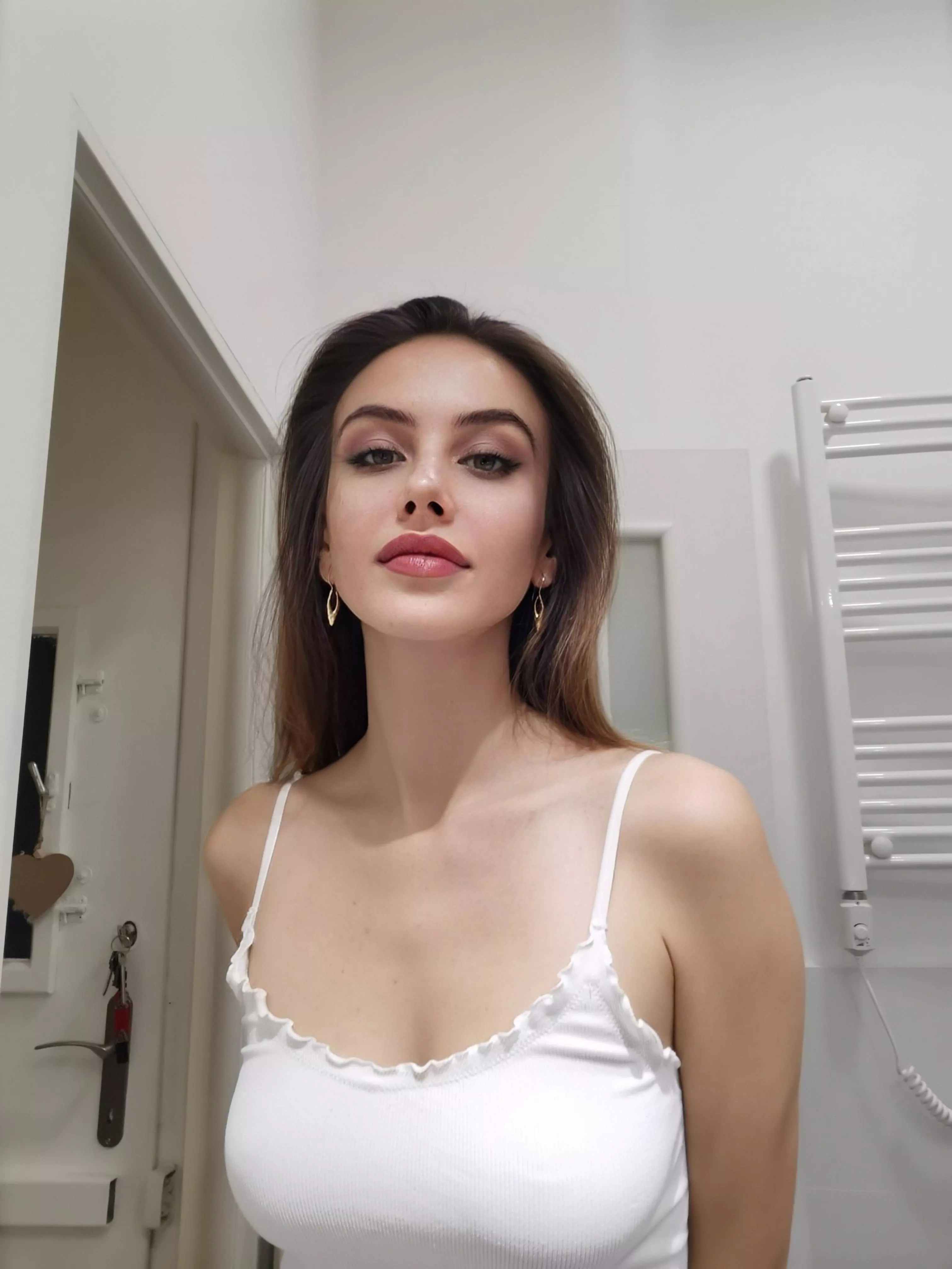 Since my glamour modeling fame reached the international level, I created a YouTube channel. Link in comments: