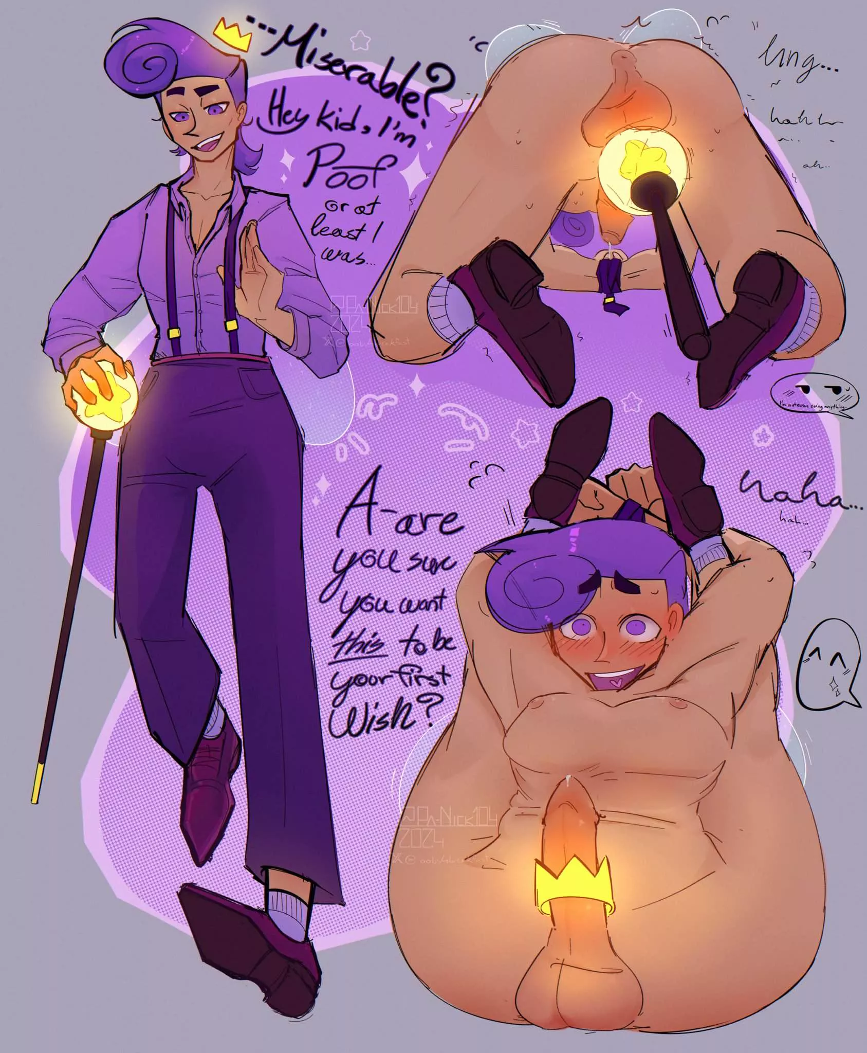 A-Are you sure you want this to be your first wish? (oobs4breakfast)