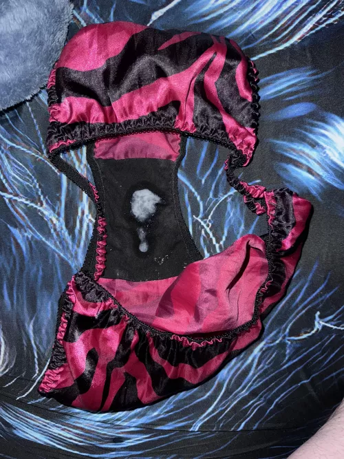 Came on my GF’s panties last night 🥰