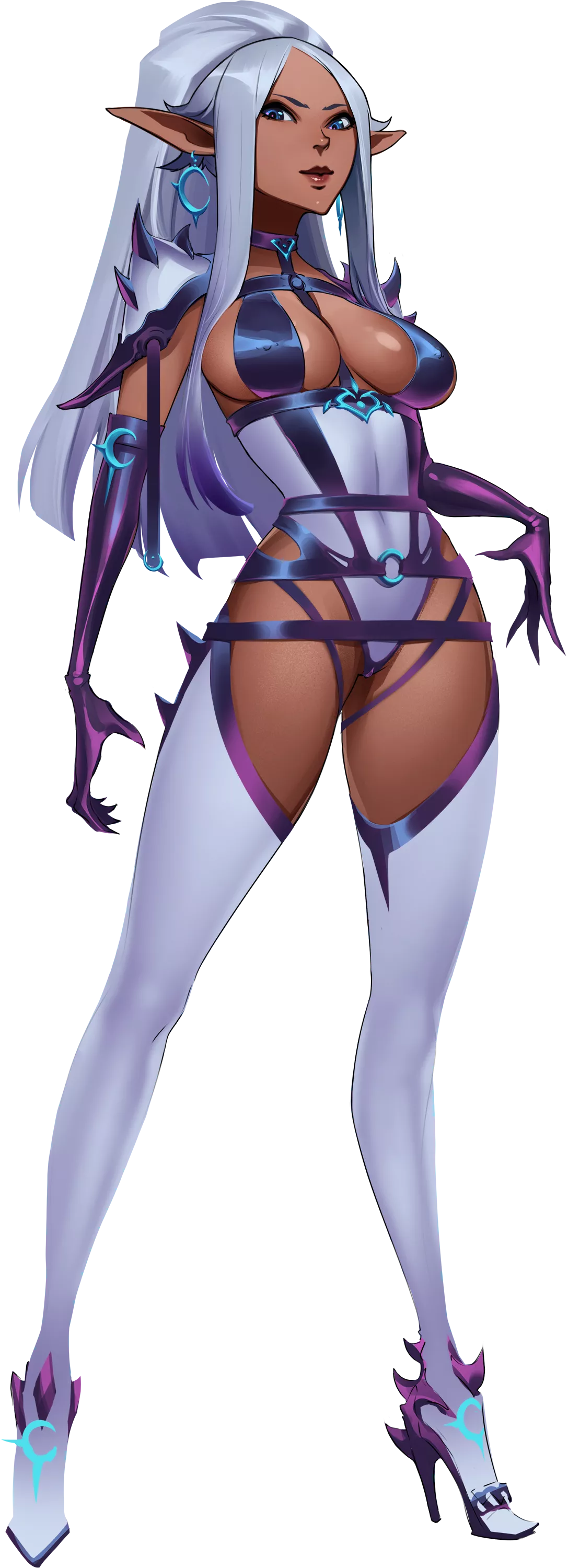 Dzira - elf girl (by Ninego) [The Veil Chronicles: Nix University] 