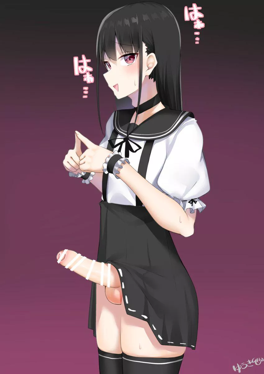 Hey daddy, what do you think of my uniform?