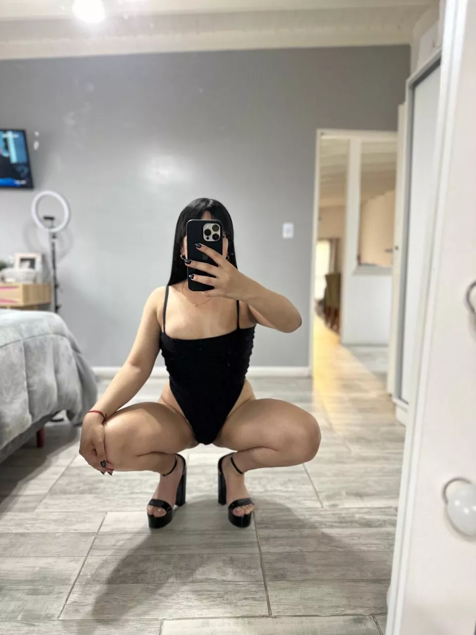 I don't wear panties because there are swimsuits