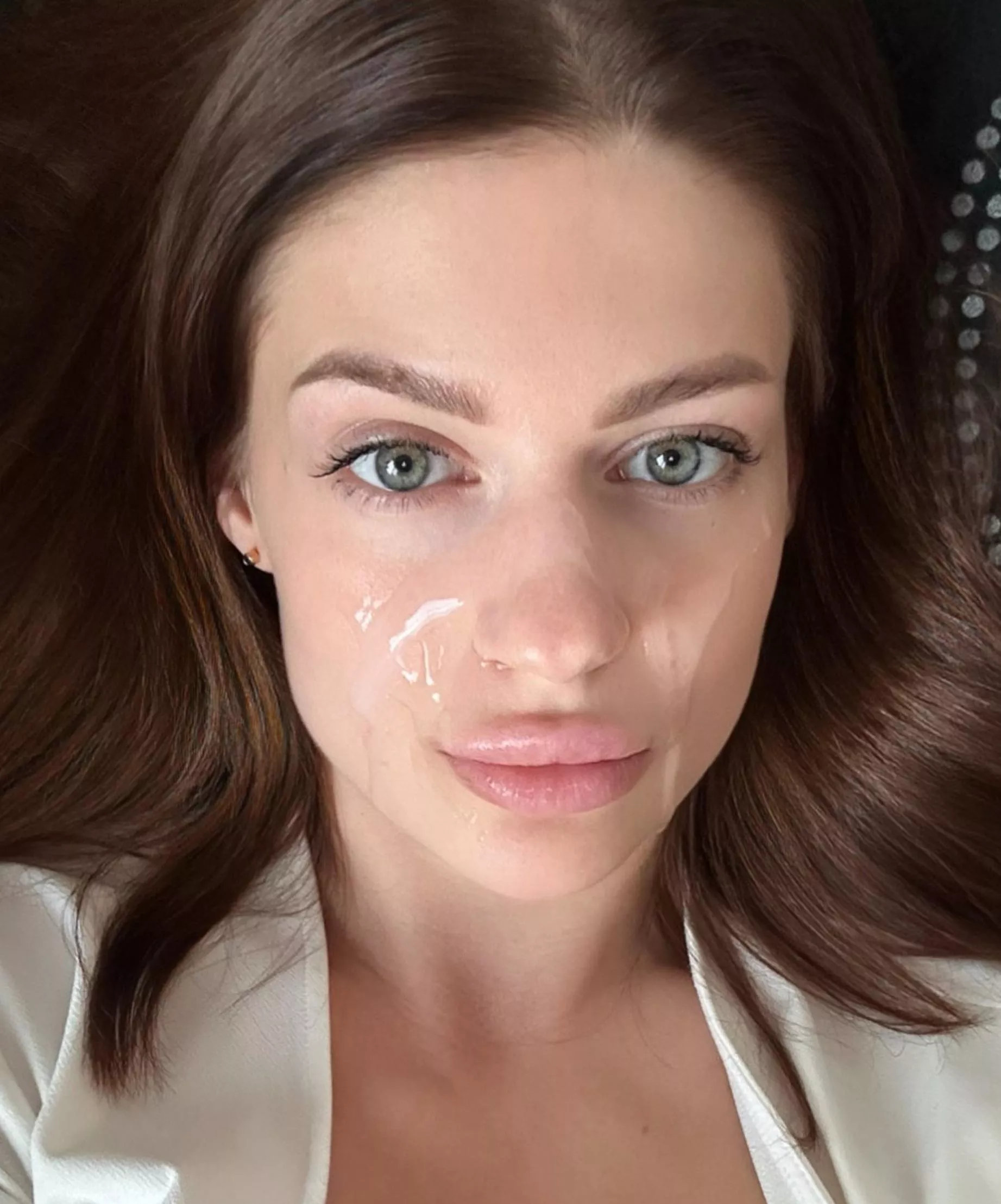 I wonder if I look like a shy girl