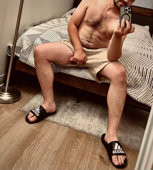 Just the tip peaking out 