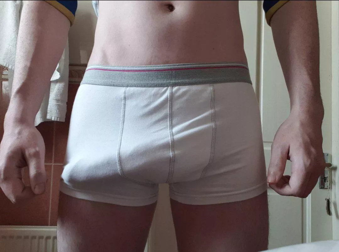 Love how my cock looks in briefs 