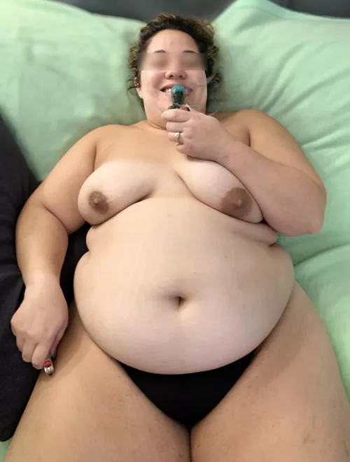 Naked and stoned is my happy place