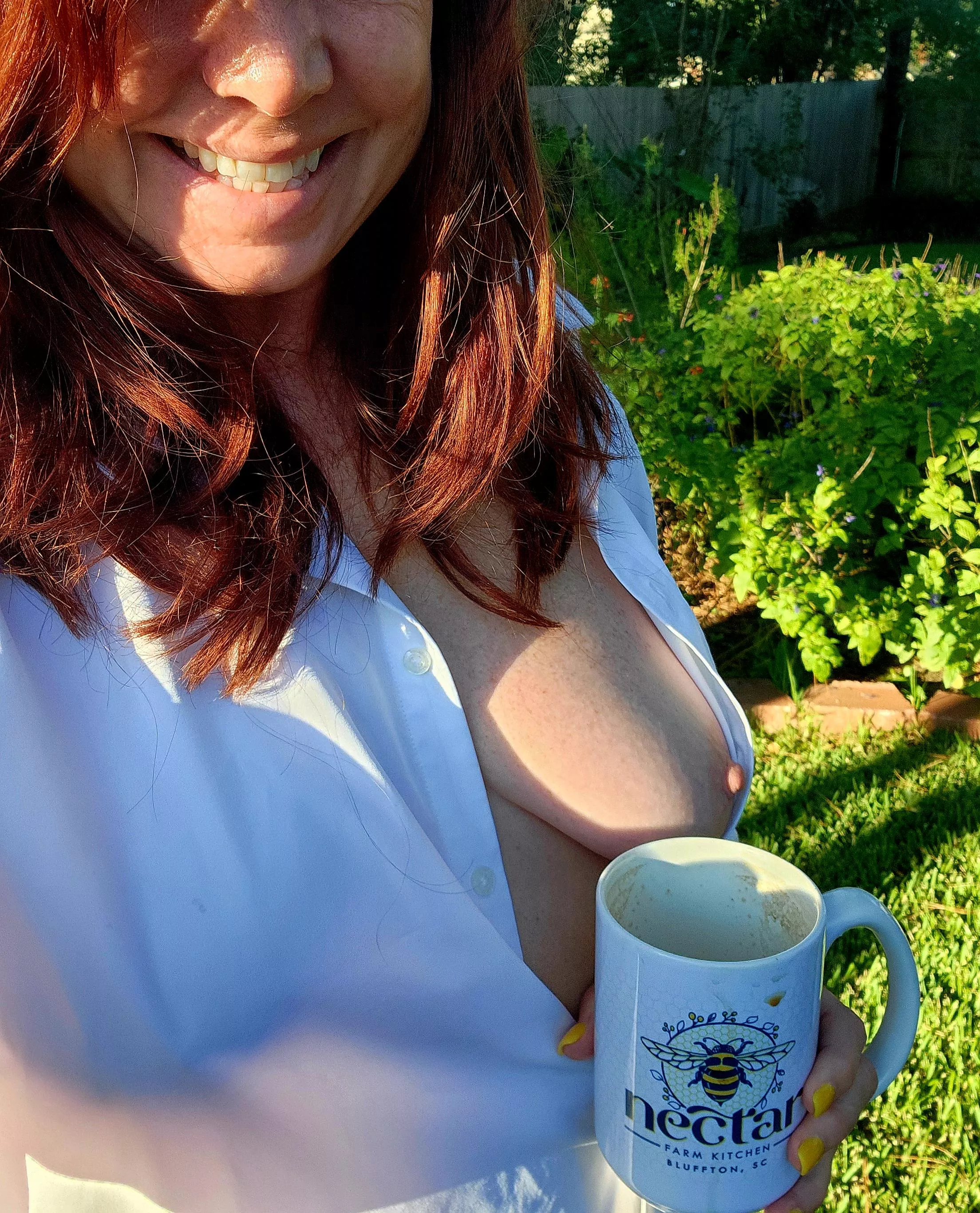 Our first cooler morning, finally!