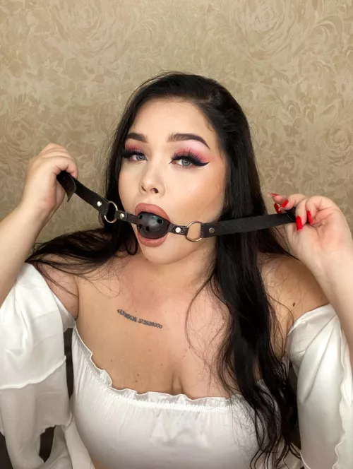 What happen when I put on a gag, it's up to you to decide