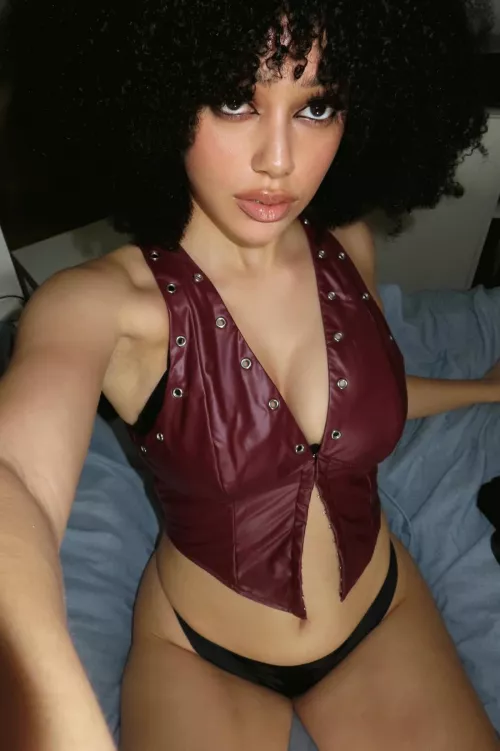 Afro and attitude a combo you can't resist