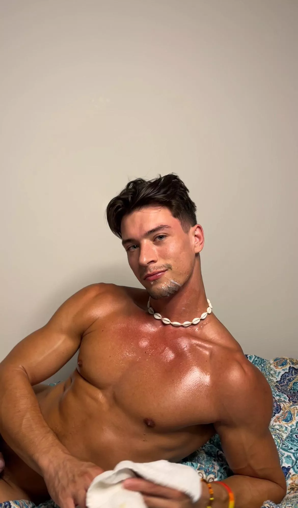 Gave myself a facial 😏