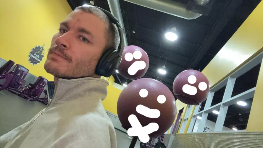 I found a wild wheezing  at the gym 