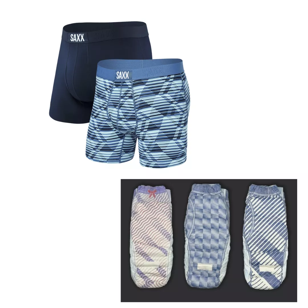 I kinda want this pair of Saxx boxer briefs just cause they look like the new Goodnites