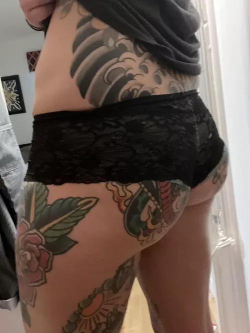 I like having lace panties, my dirty secret as a milf