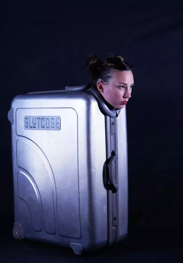 Lost luggage at Crowntown air terminal.