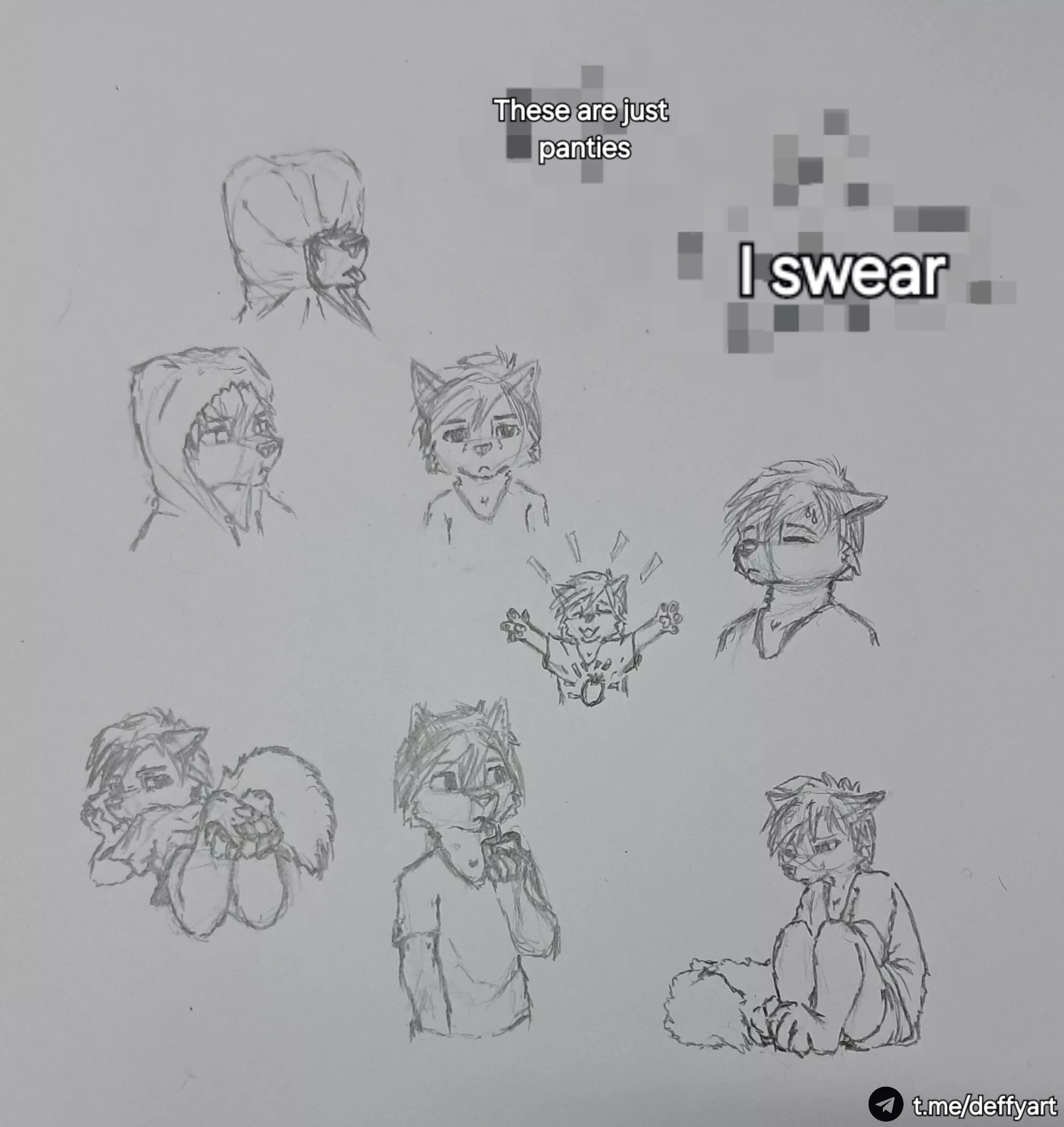 More sketches of this little guy 