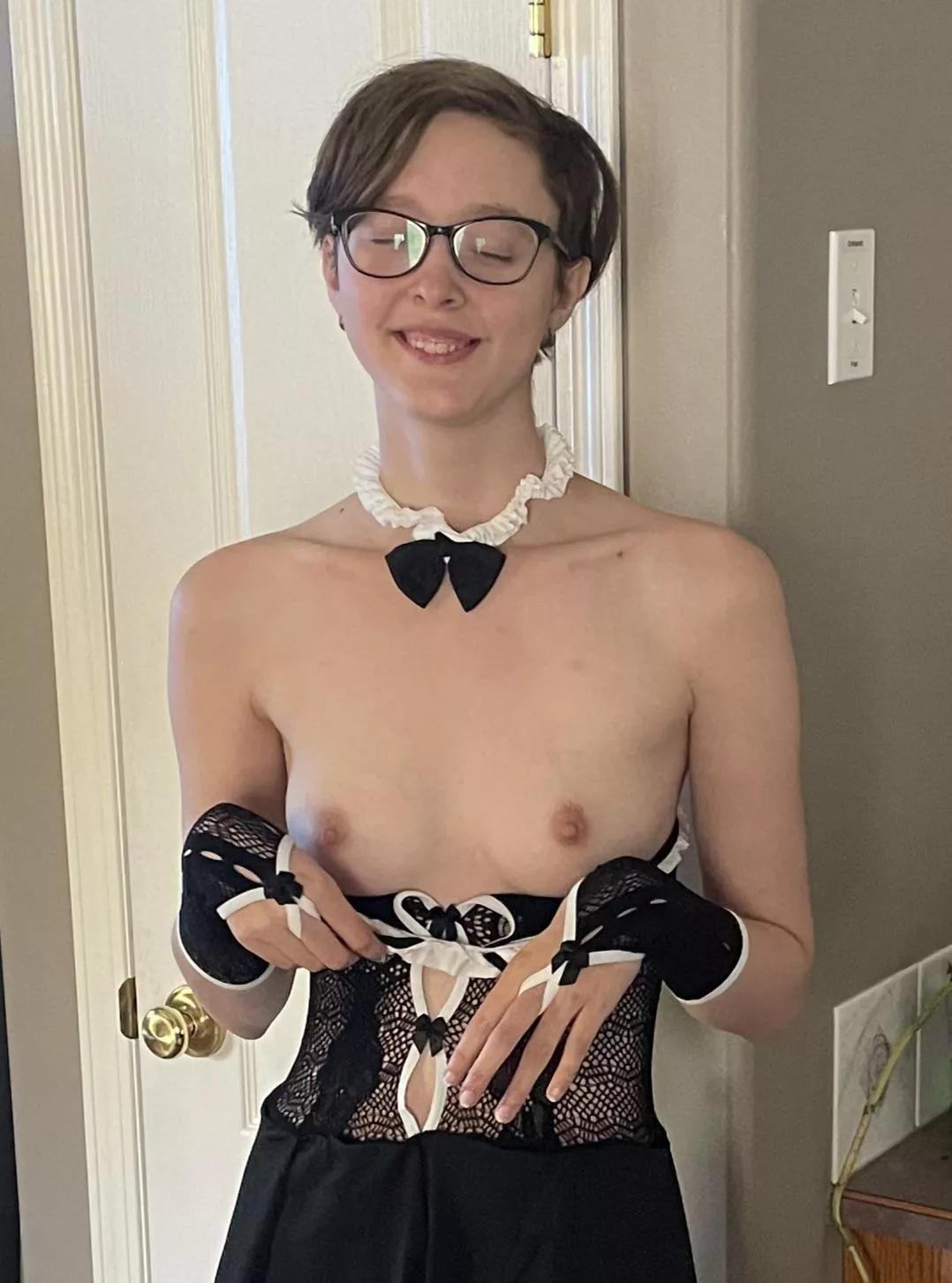 Nerd ready to go out 