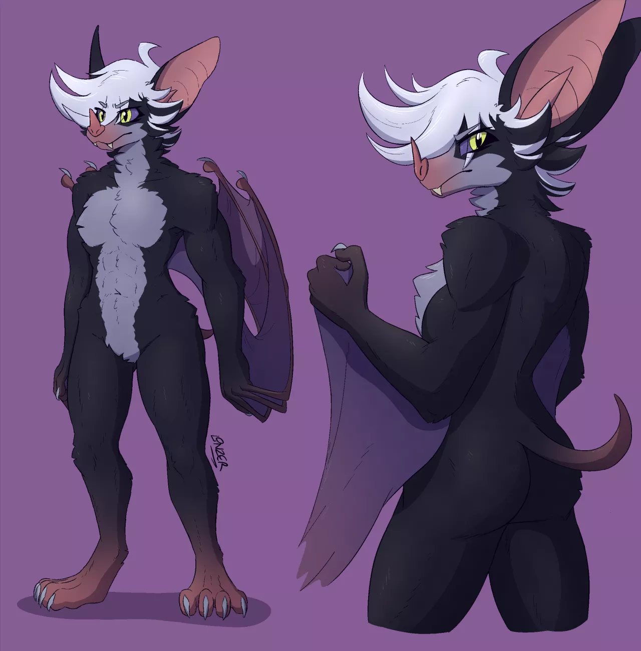[Q] Redesigning another old character 🦇
