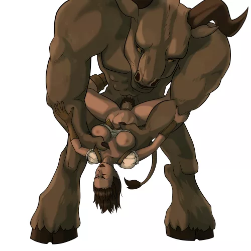 Some Minotaur Love (I doodled this =)