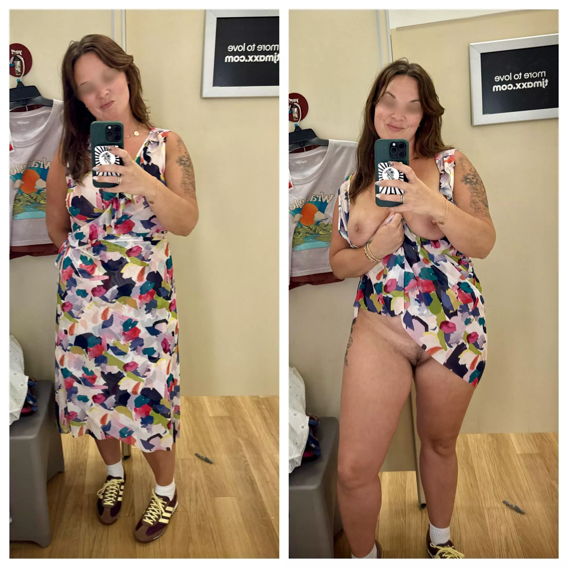 Which way does it look cuter on me ;)