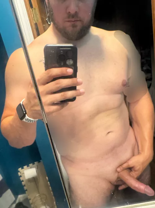 Worked outside in the rain all day… now I need something else wet 