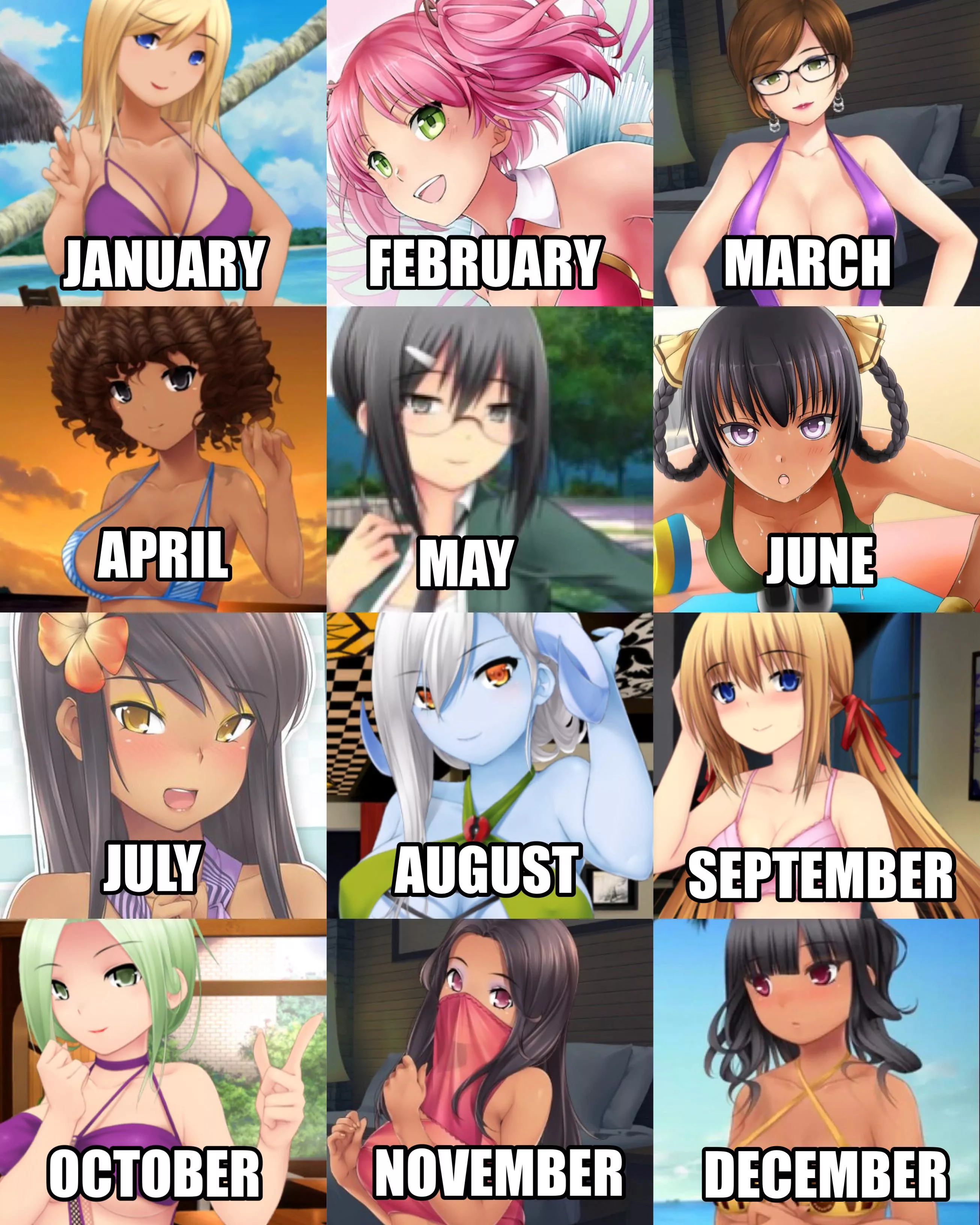 Your Month, Your Huniepop Wife