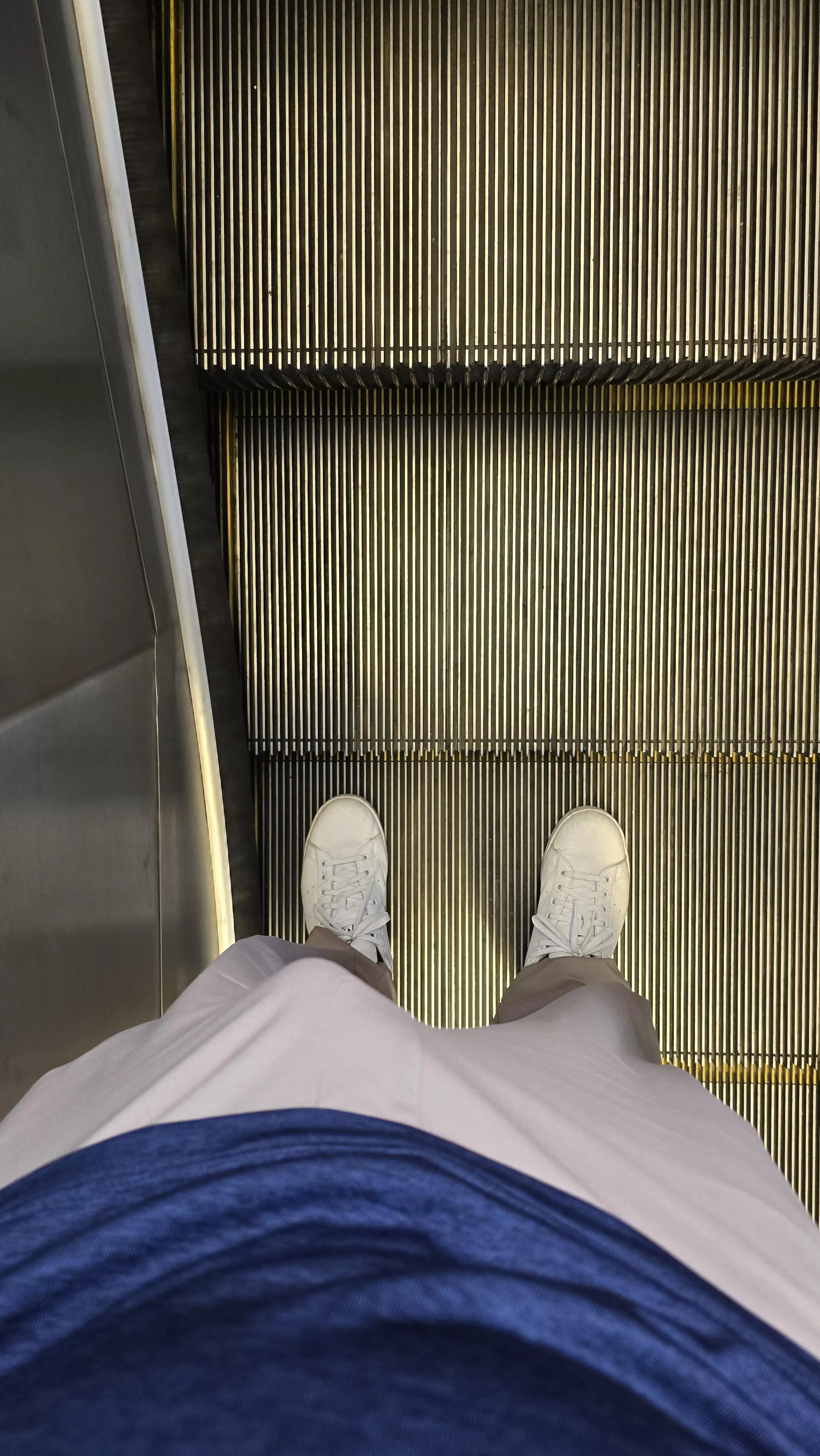 After 8 days of edging, I was so horny I couldn't control my cock at all. Was so embarrassed, hoping no one would notice. 