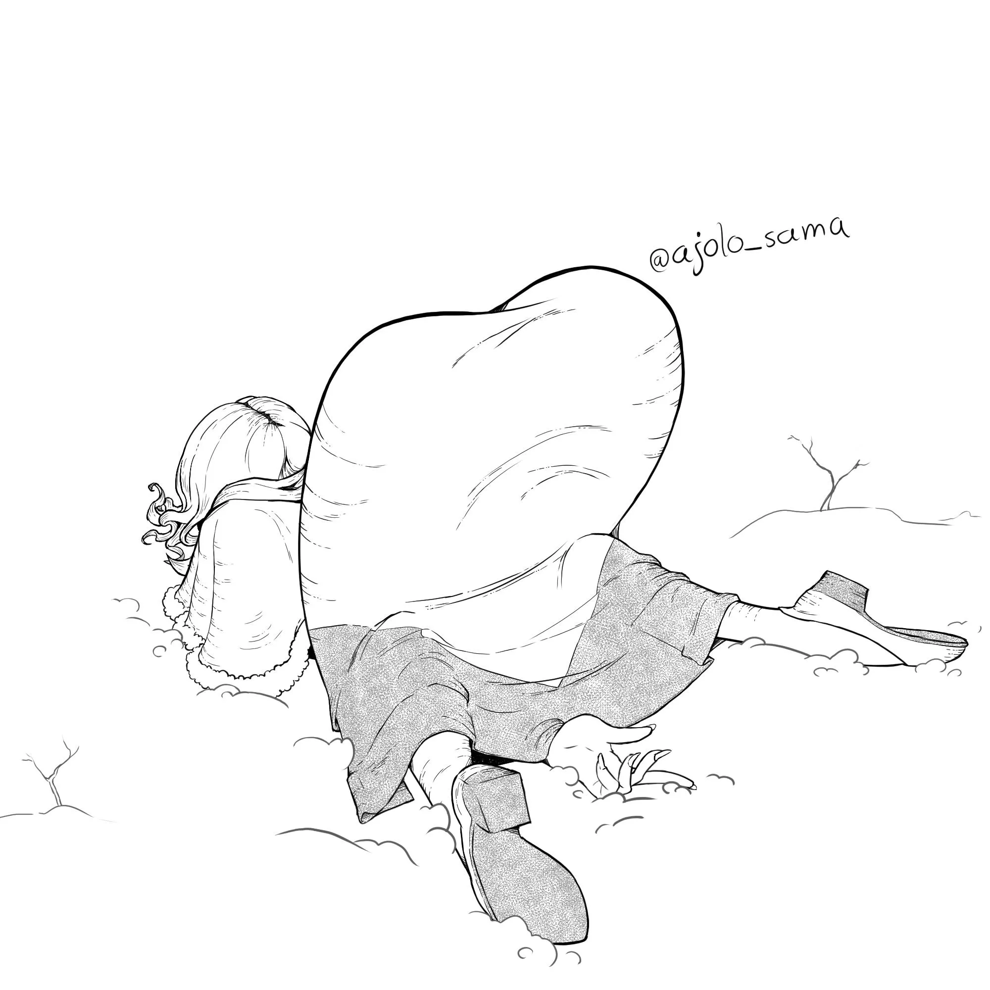 Annette's Butt (Ajolo_sama)