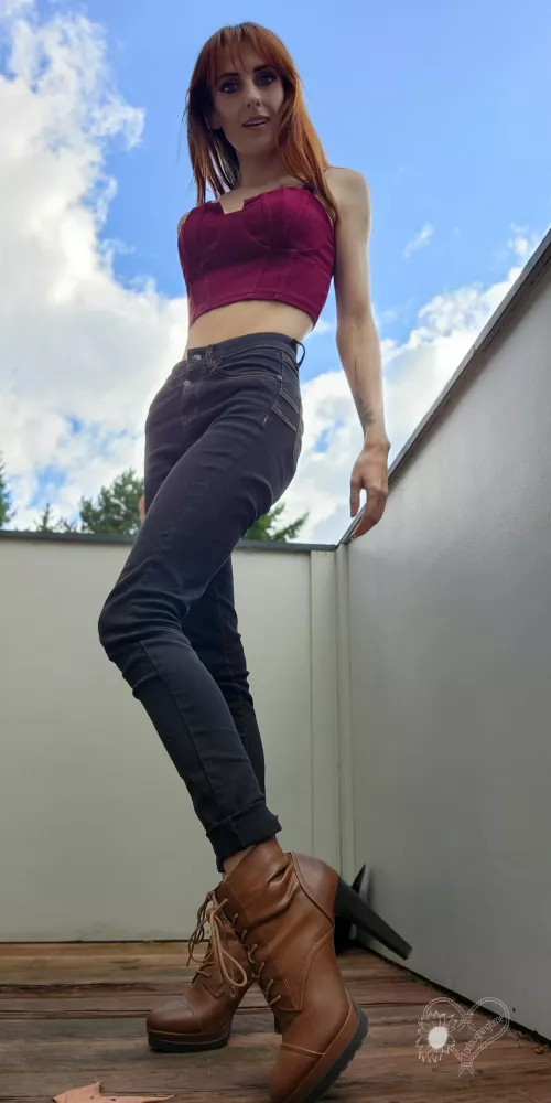 Any time I get to break out these boots I know I'll feel confident!