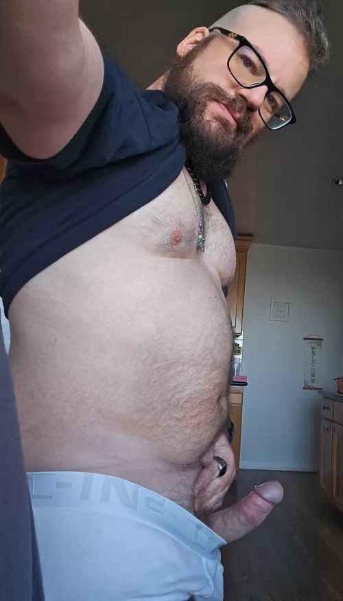 Dad trucker is thicc...late to fat cock Friday...